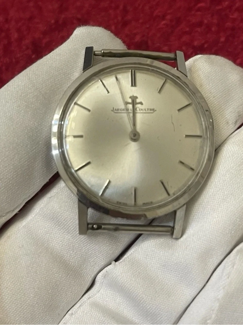 Vintage Jaeger-LeCoultre K885 Manual Wind Watch 1960s 34mm Rf 20002 Parts/Repair